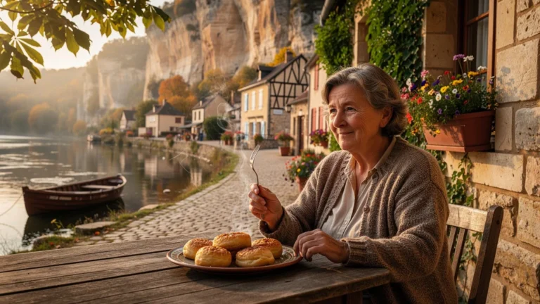 Première bouchée de miques à La Roque-Gageac rappelant les saveurs de l'enfance