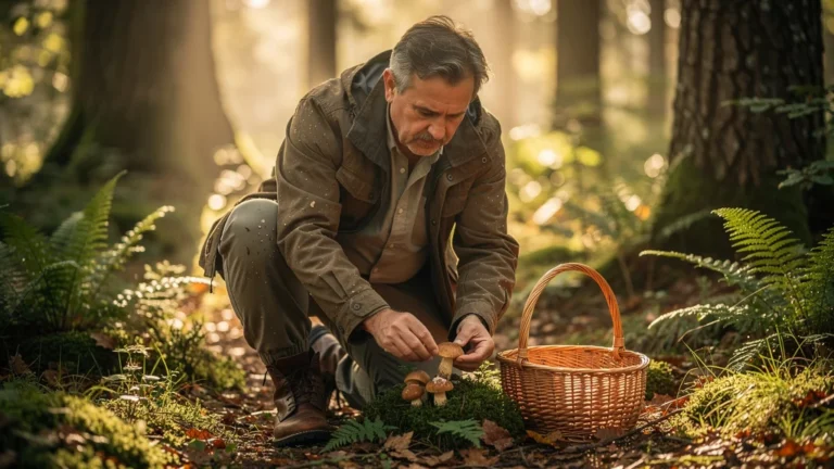 Cueillette de cèpes à Saint-Cyprien fin août avec erreur sur la saisonnalité des champignons