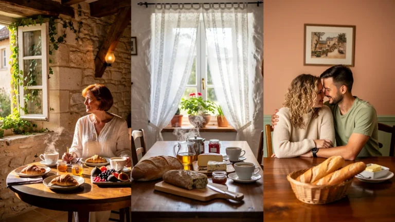 Test de trois petits-déjeuners authentiques dans des chambres d’hôtes autour de Sarlat au lever du jour